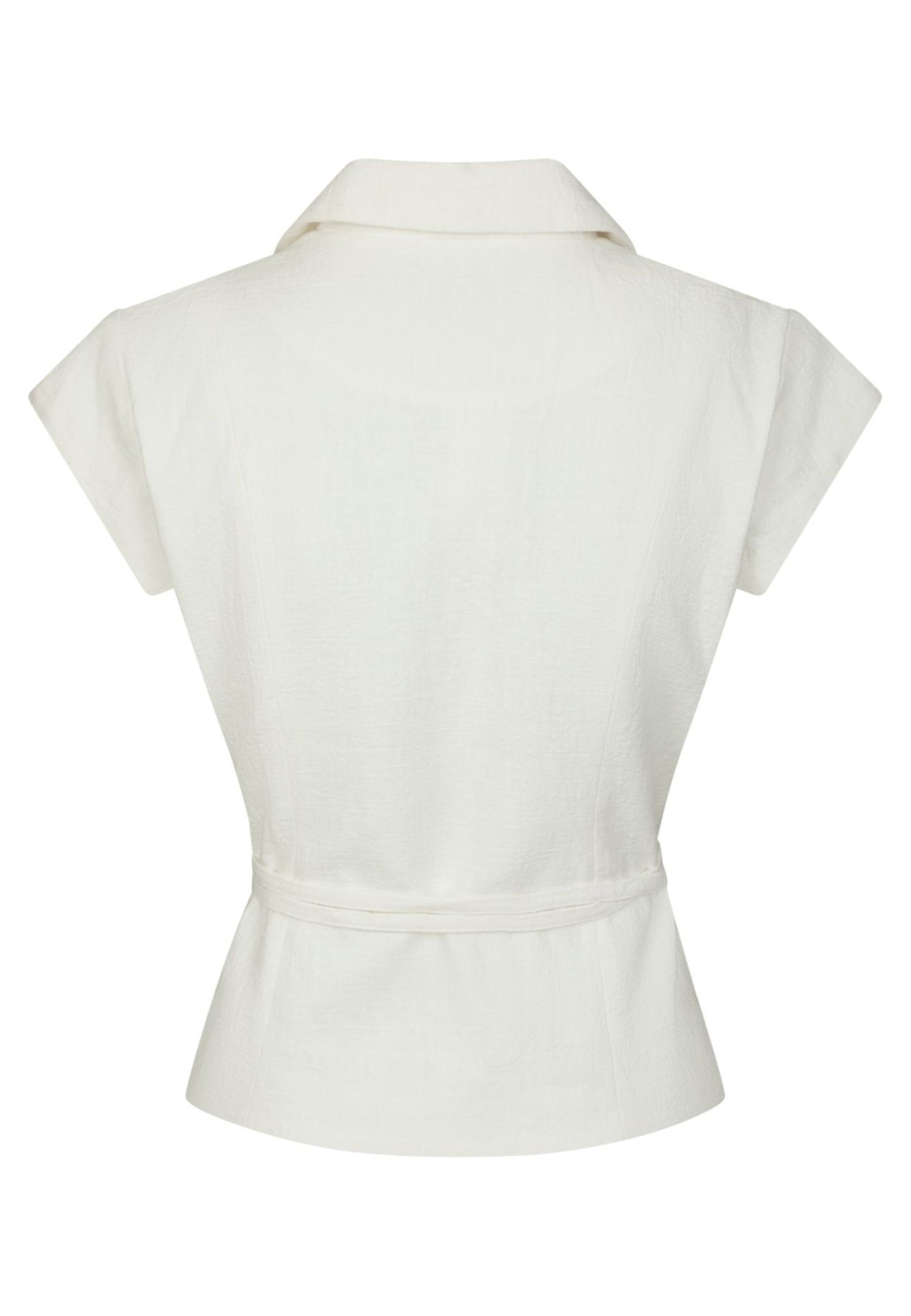 170004 Palima Ramie Waistcoat_Off White_Packshot_1