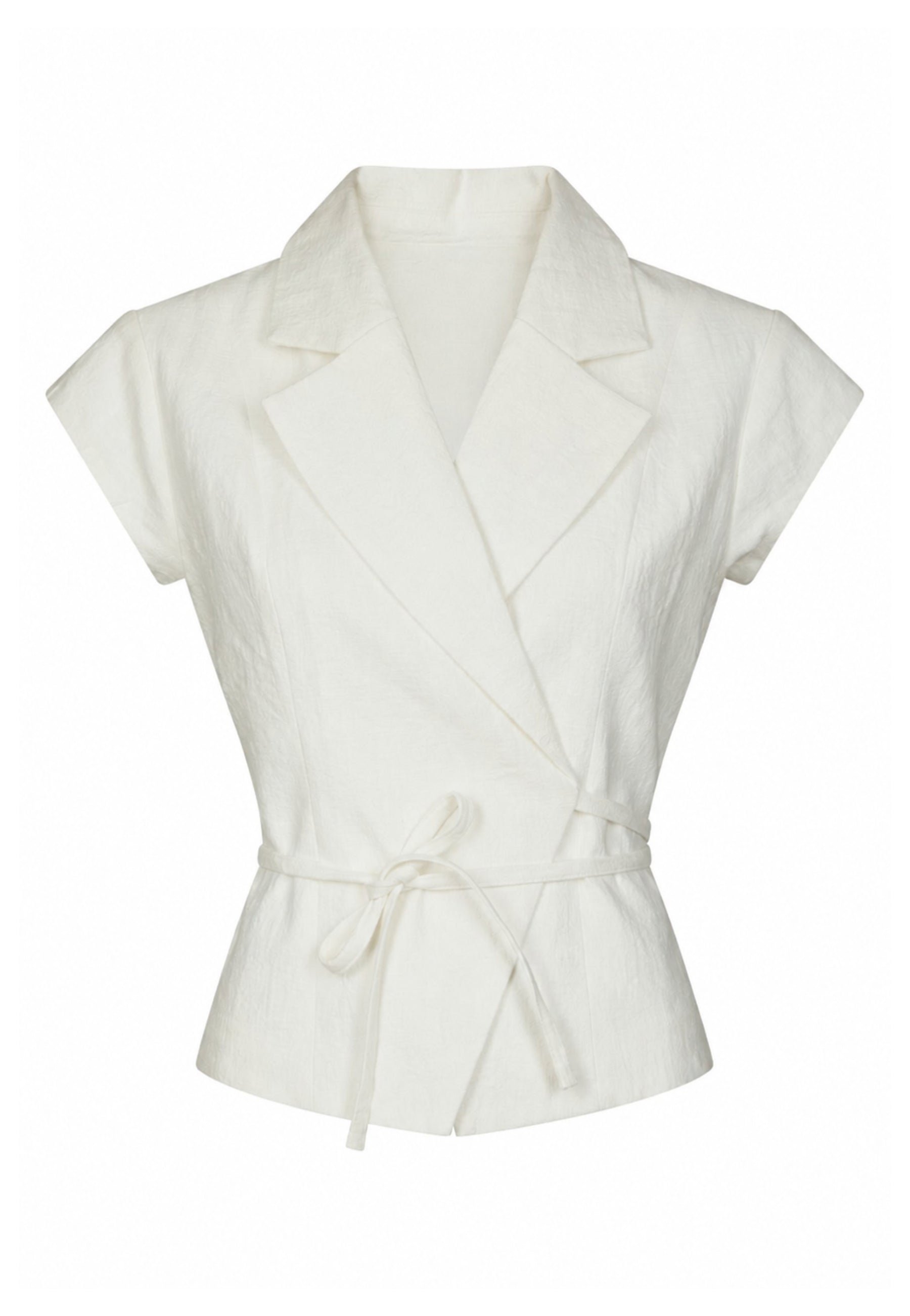 170004 Palima Ramie Waistcoat_Off White_Packshot_0