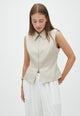 165836 Innabella Structure Waistcoat_Creme_Model_0