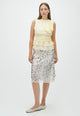 169171 Silla Flower Sequins Skirt_Creme_Model_0