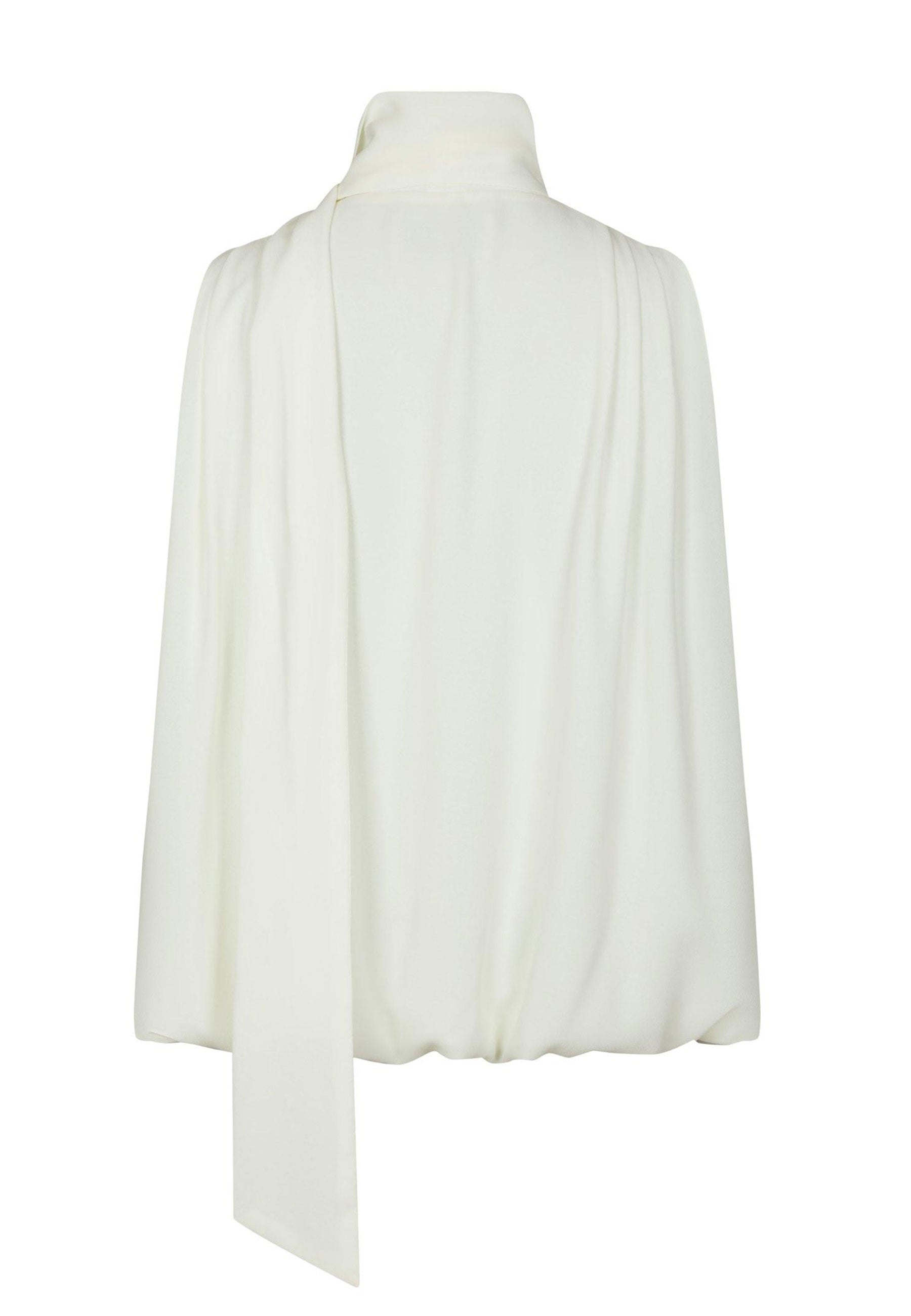 170014 Enge Chiffon Top_Off White_Packshot_1