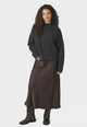 157755 Bovary Skirt_Dark Brown_Model_0