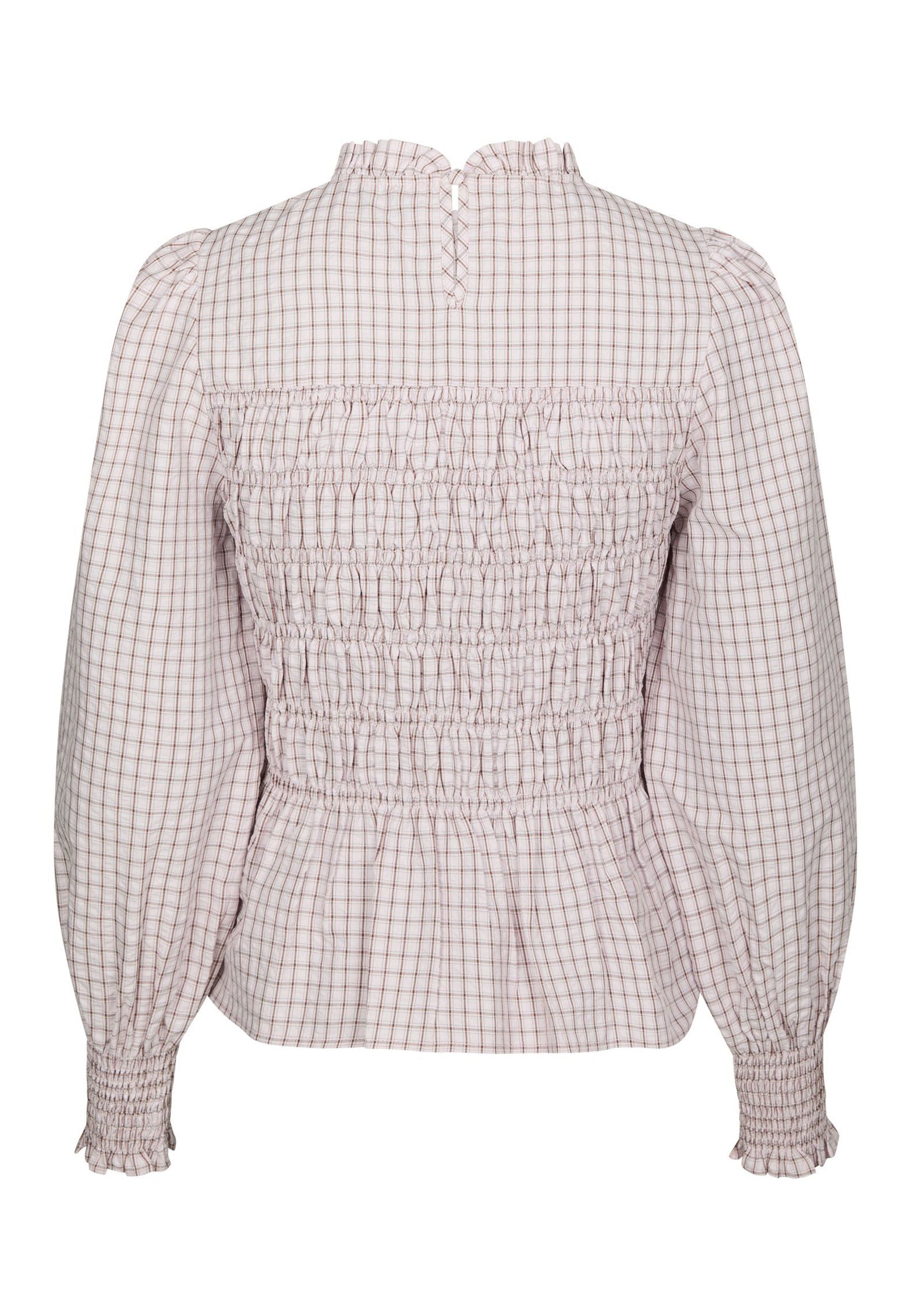 170537 Dossa Mini Check Blouse_Light Pink_Packshot_2