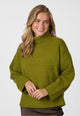 165512 Naline Knit Blouse_Sage Green_Model_0