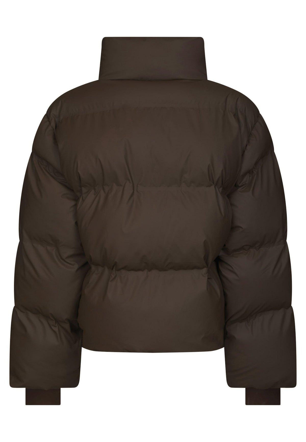 168508 Rhea C Puffer Jacket_Dark Brown_Packshot_1