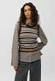 Flavin-M_Friday Mutli Stripe Brown_Model_0