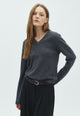 Christin V-M_Dark Grey Melange_Model_0