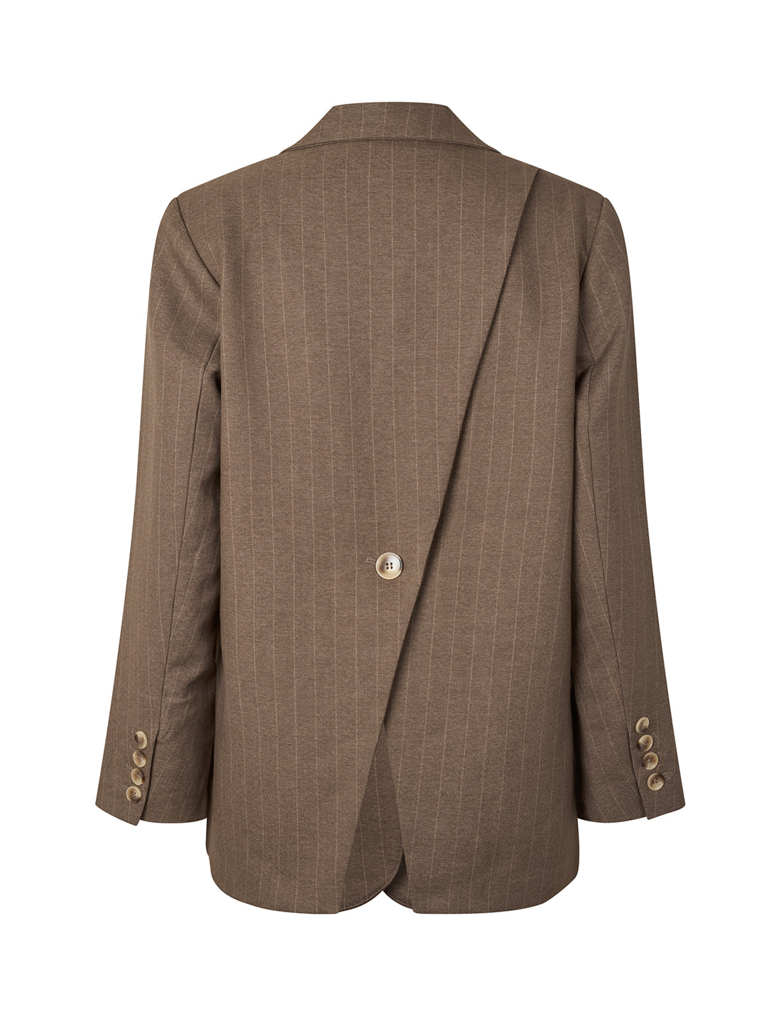 170532 Sarielle Pinstripe Blazer_Taupe_Packshot_1