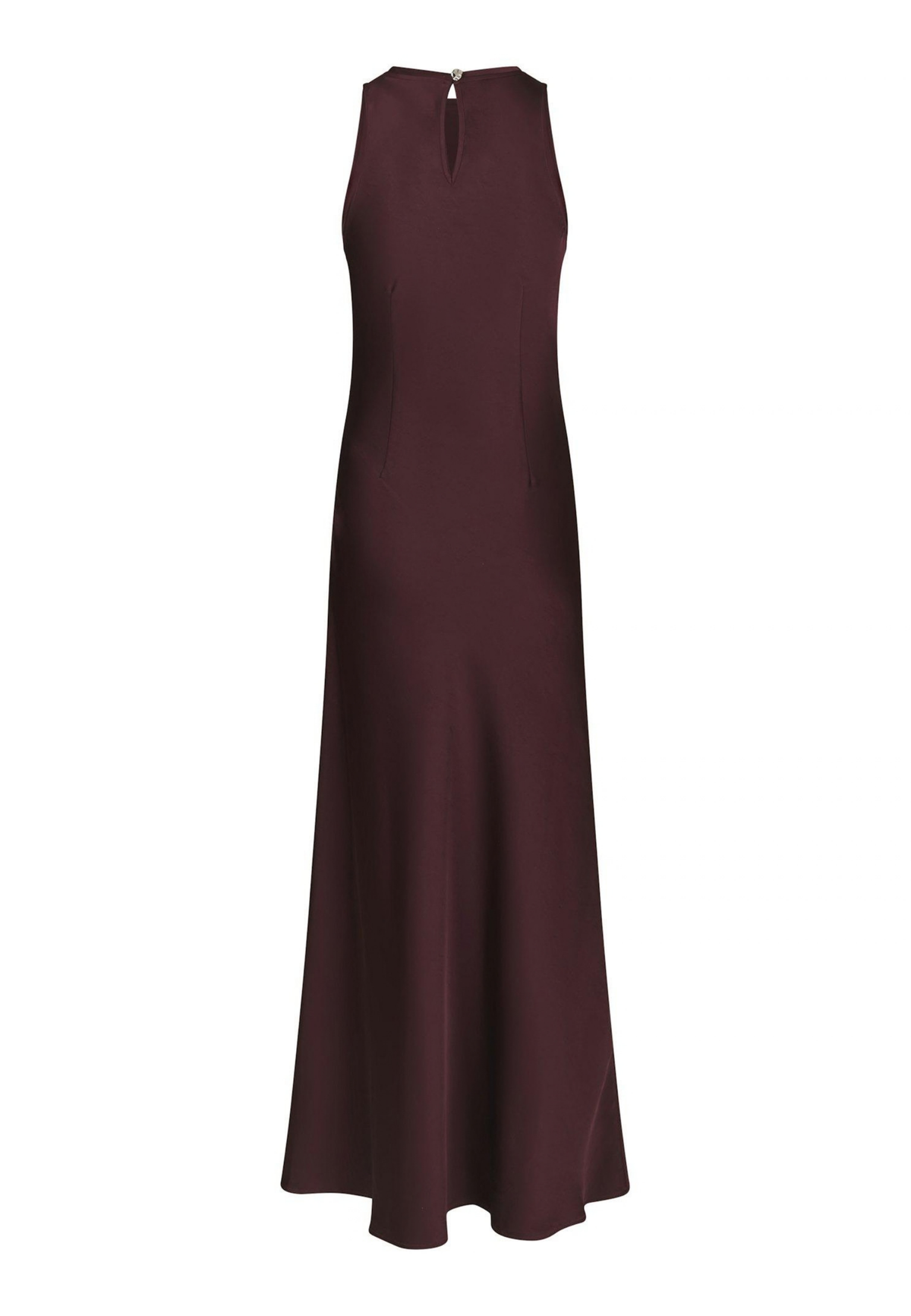165621 Celinie Heavy Sateen Dress_Burgundy_Packshot_1