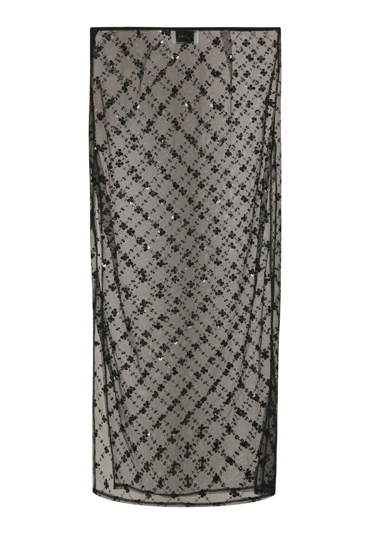 171049 Vianey Mesh Deco Skirt_Black_Packshot_1