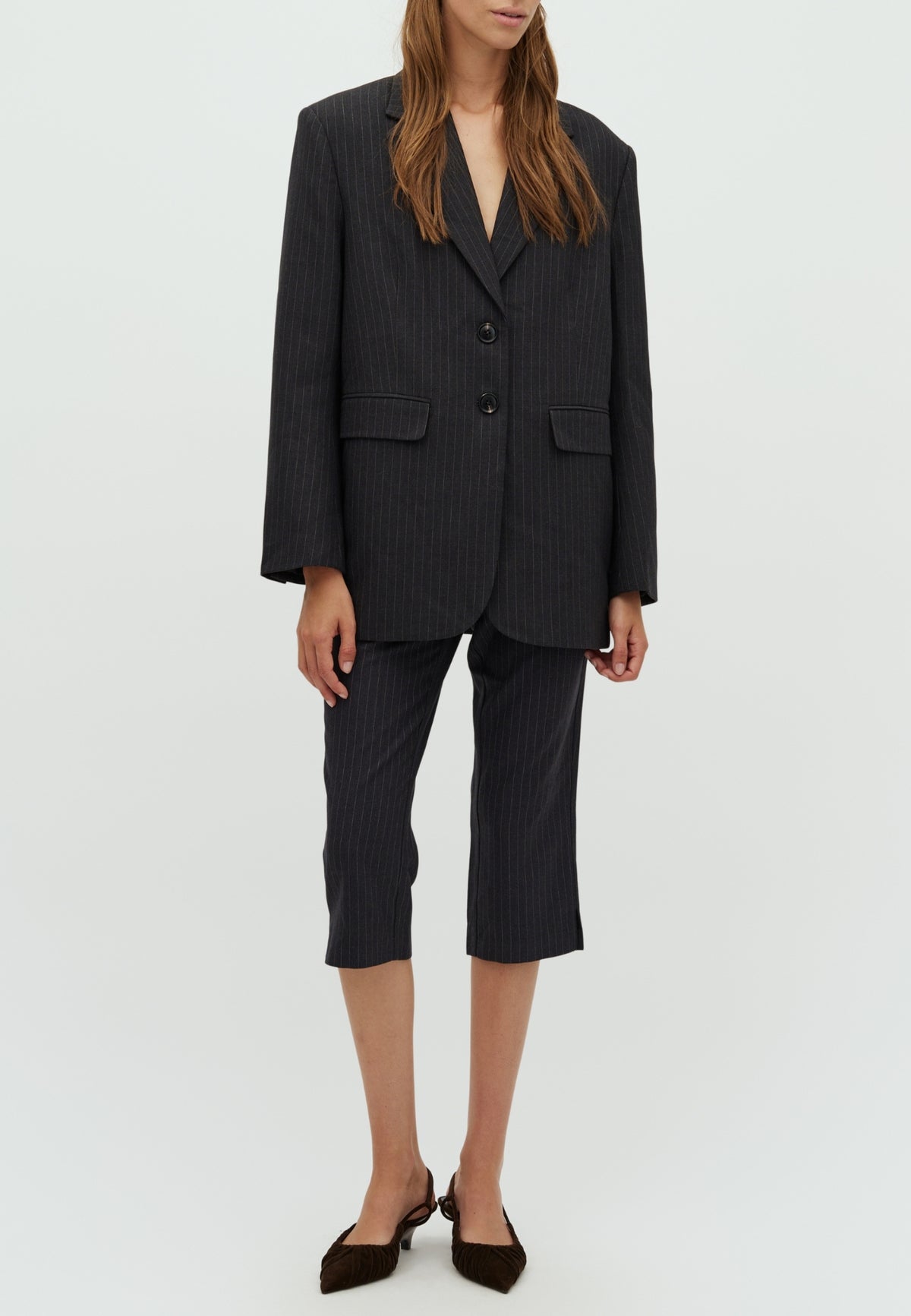 167440 Sariella Button Blazer_Antracit_Model_2