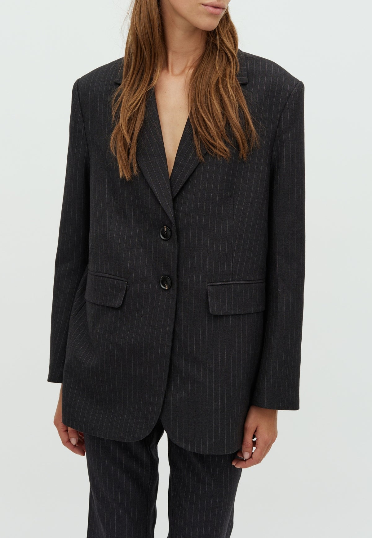 167440 Sariella Button Blazer_Antracit_Model_0