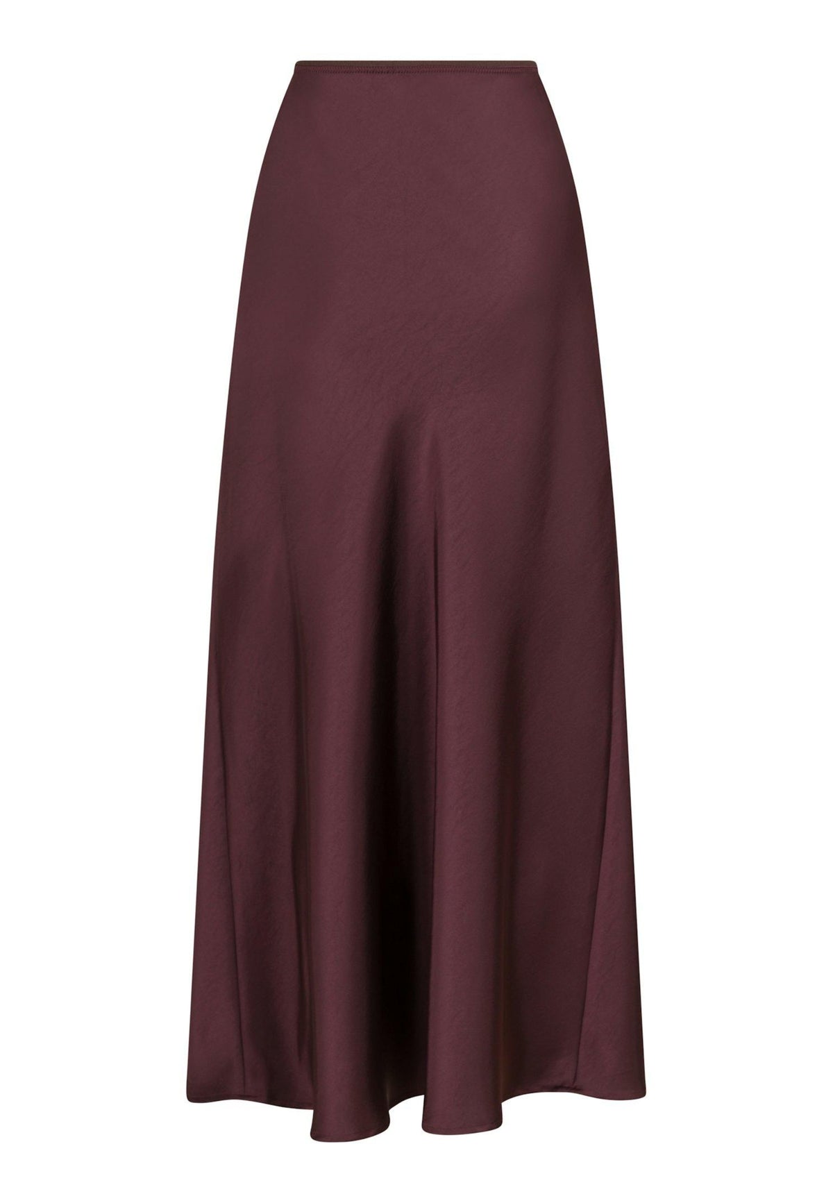 159588 Vicky Heavy Sateen Skirt_Burgundy_Packshot_1