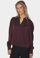 163769 Rosslyn Heavy Sateen Blouse_Burgundy_Model_0